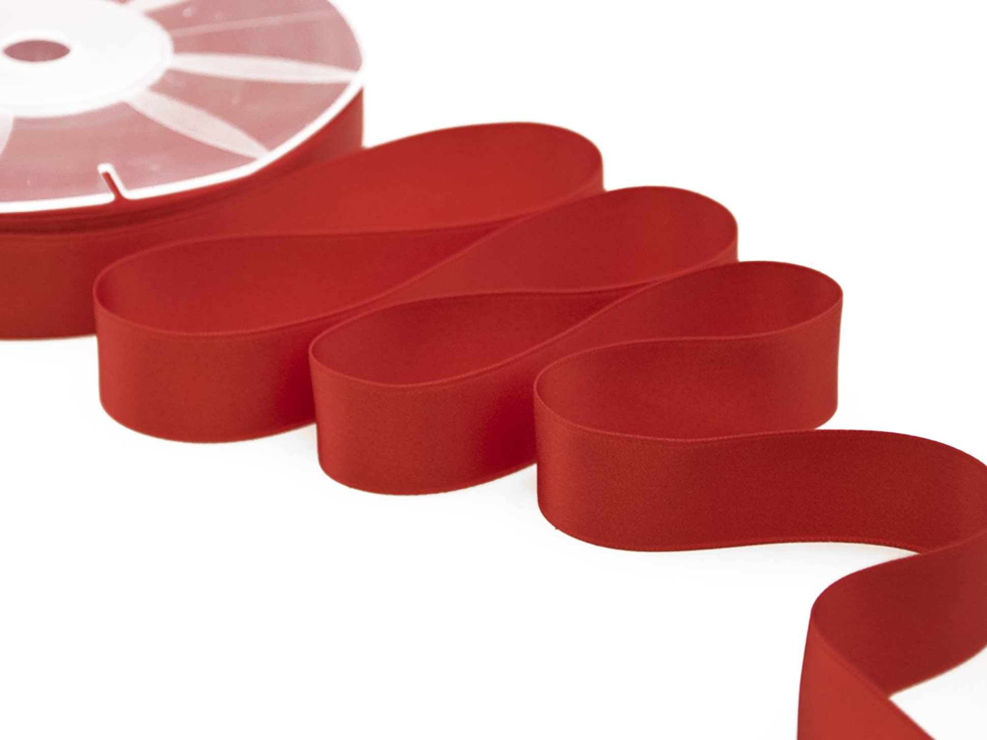 Furlanis Ribbon, Satin, Red, 25mm x 50m