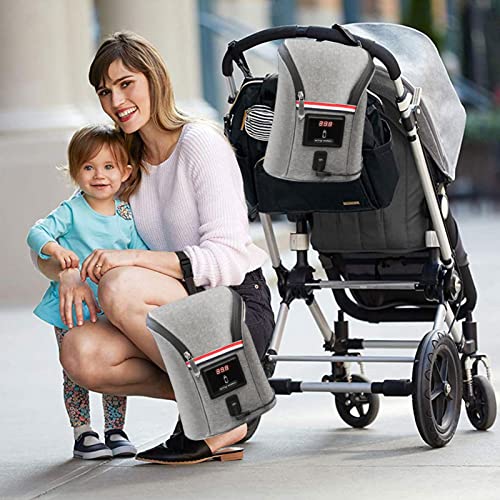 mamadeira portátil para viagens - mamadeira para carro,mamadeiras bebê com proteção térmica leite co