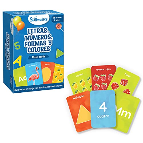 Ludilo - Flashcards Letras, números, formas e cores | Jogos para bebé de 1 ano ou mais, aprender a ler com cartas, fundo para crianças, jogos para crianças | Flashcards Português