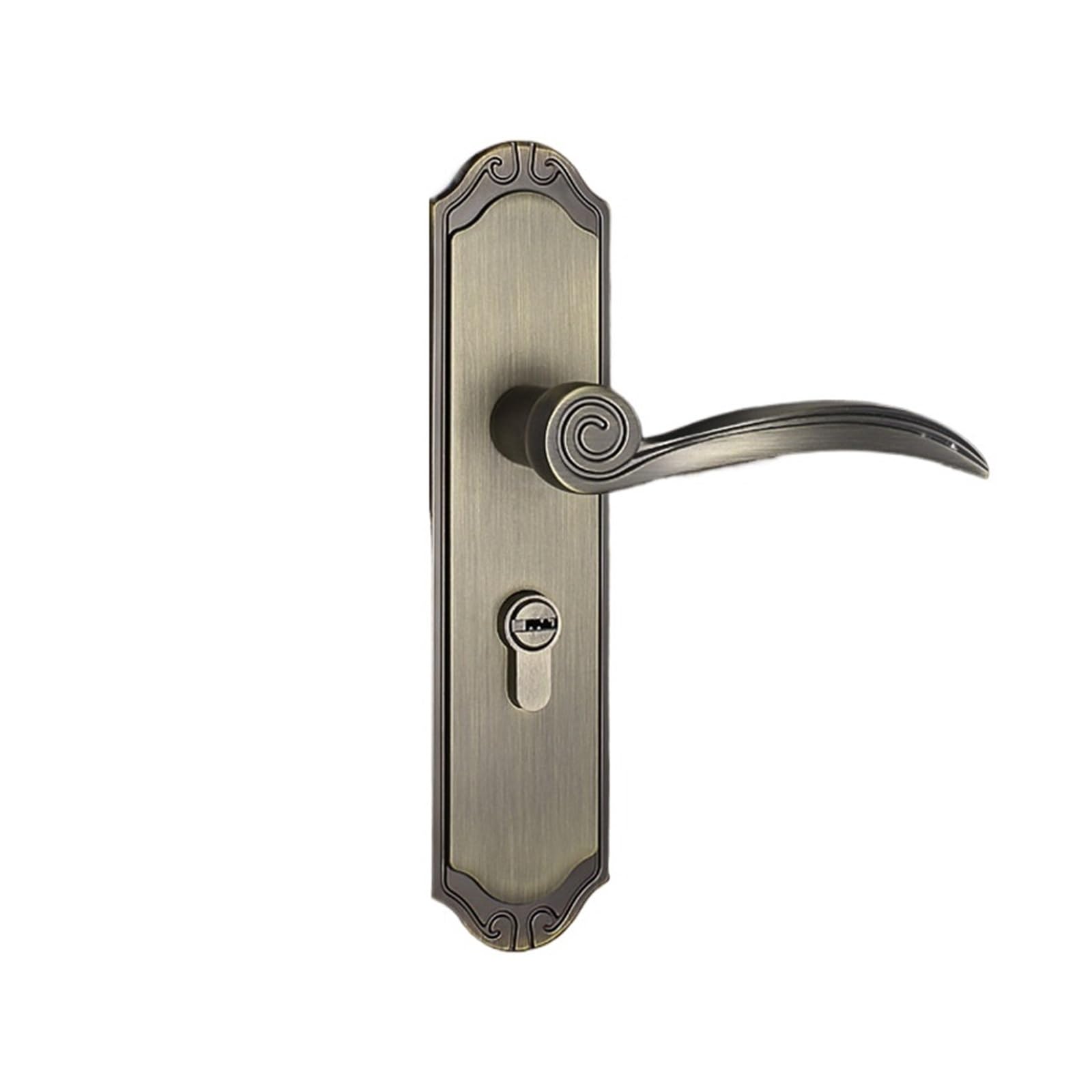 Serrure de porte de chambre à coucher silencieuse contre les bruits
