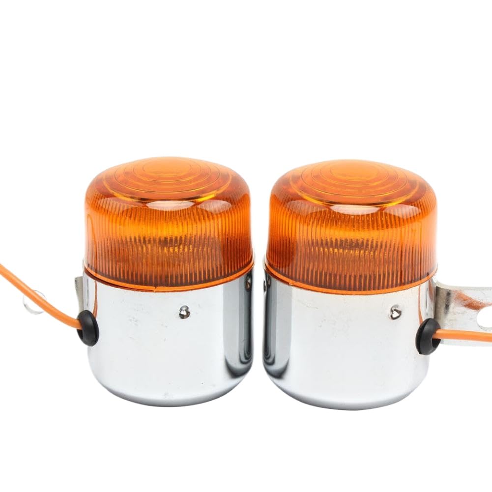 Universal Motorcycle Turn Indicator Compatible with Cafe Racer Scooter