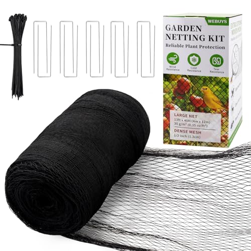 Webuys Bird Netting for Garden Protection - 13 x 40 FT...