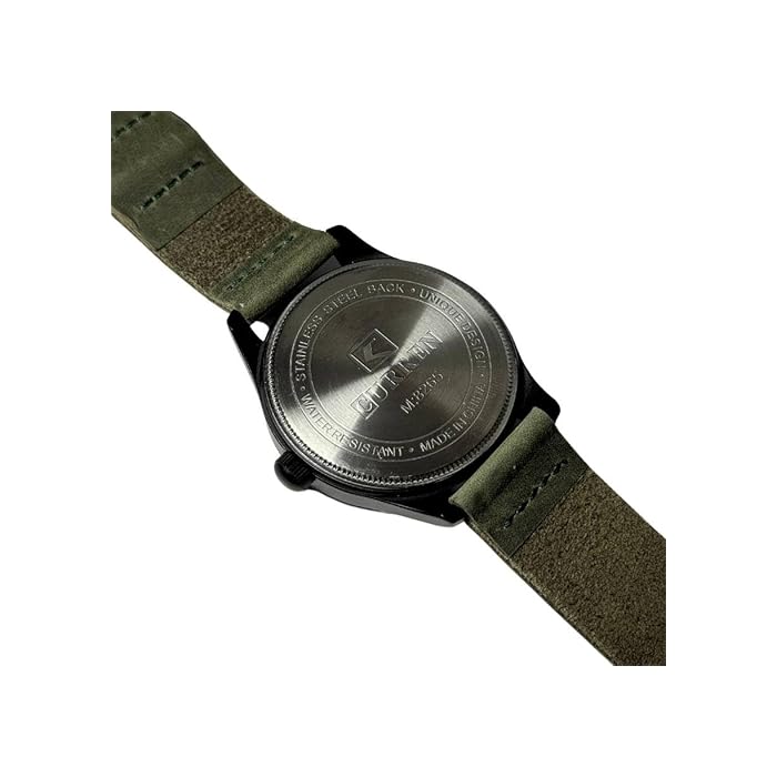CURREN 8265. Reloj de Hombre de Cuarzo en Ante de Color Verde con función de Calendario. - Imagen 8