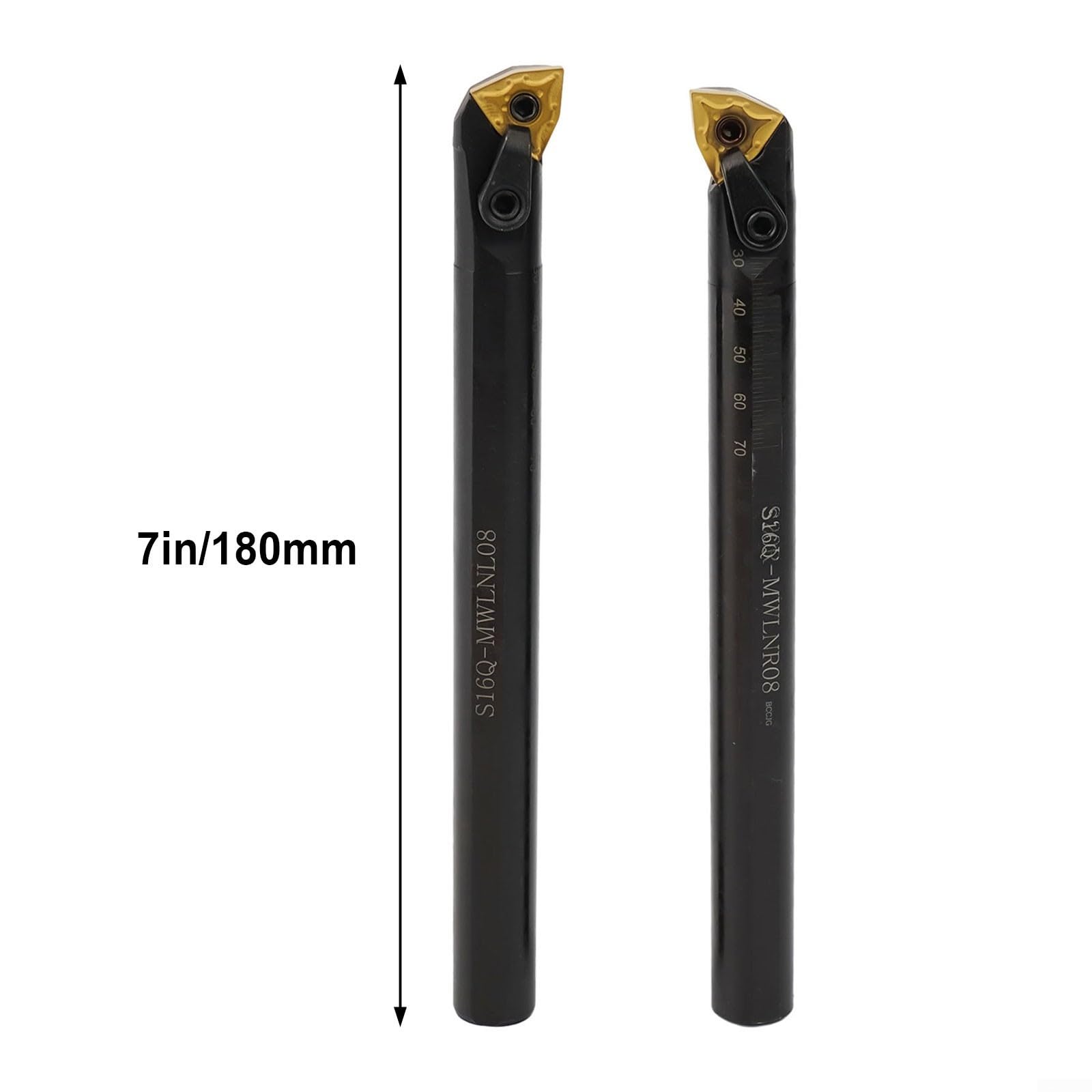 S16Q MWLNR08 MWLNL08 Juego de portaherramientas de torno de 16 mm con insertos WNMG0804 para mecanizado y acabado de precisión