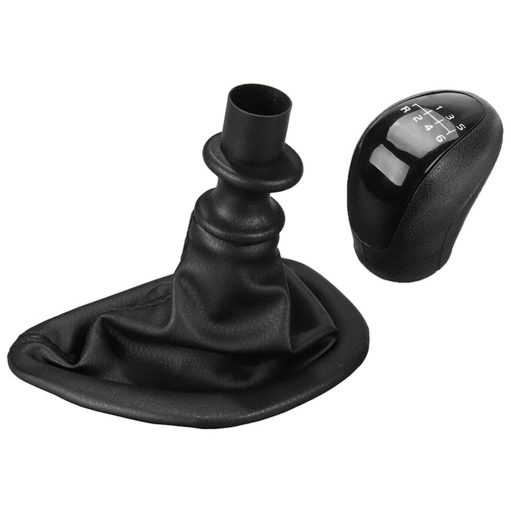 POANBCGY Shift Ball Joint Car 6 Speed Shift Knob Gaiter Boot Cover for W639 for Vito 2003-2010 Gear Shift Knob Shifter Lever Gaiter Boot Cover