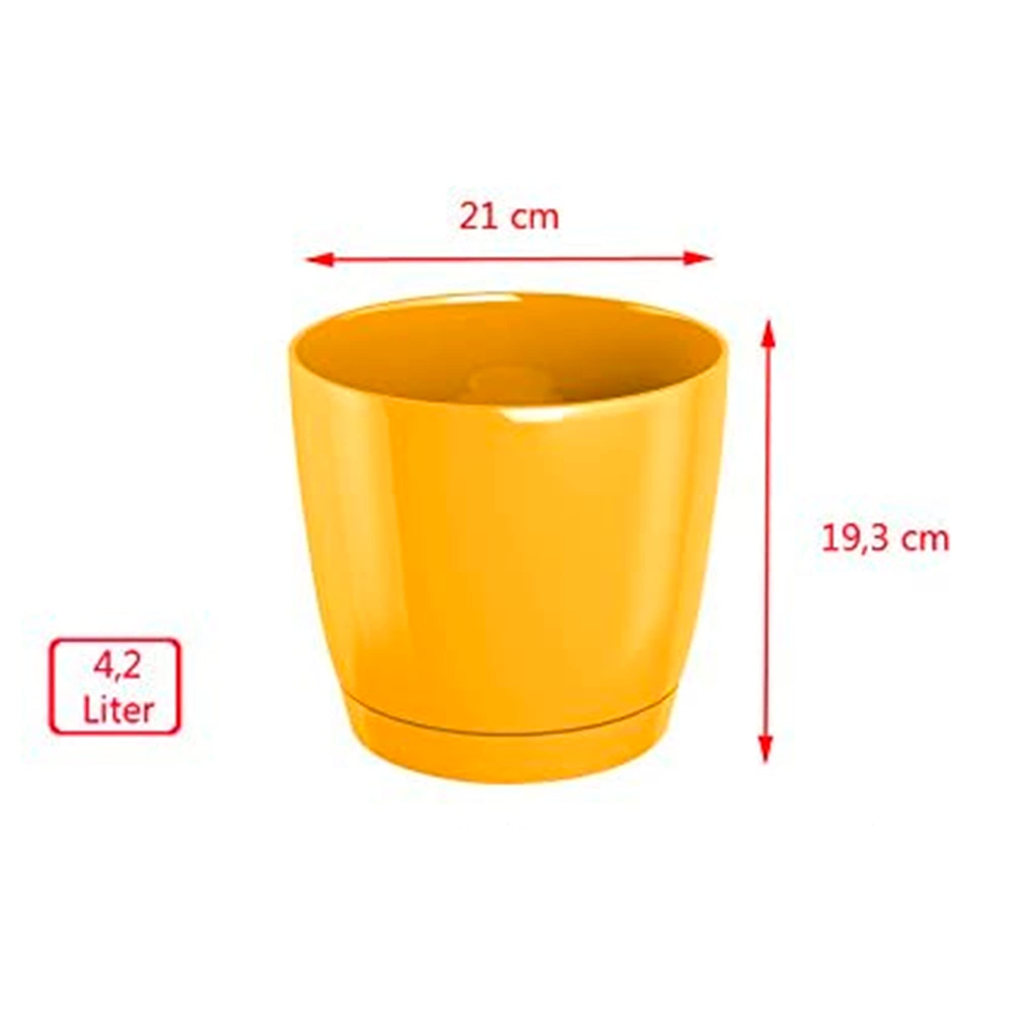 Lavabo KADAX Ciotola Rotonda In Plastica Opaca Robusta Per Bagno Versatile Grigio Scuro 14 Litri 85753344