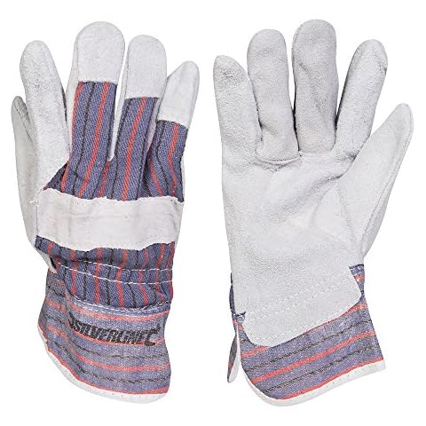 Silverline CB01 Rigger Gloves for Construction Cover