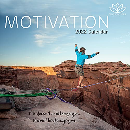 Calendrier mural carré 2022 - Motivation Cover