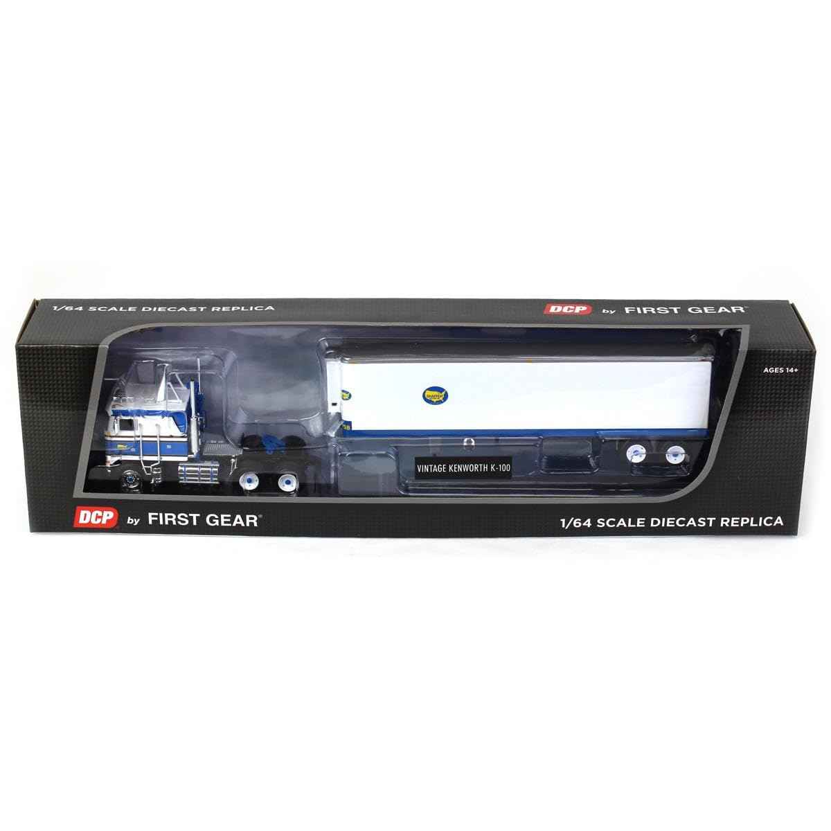 Amazon | DCP 1/64 Kenworth K100 COE フラットトップ 40フィート