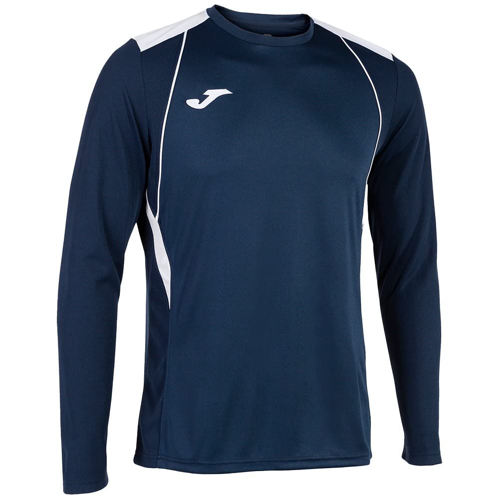 Joma Men's Championship VII T-Shirt, Navy, White, L