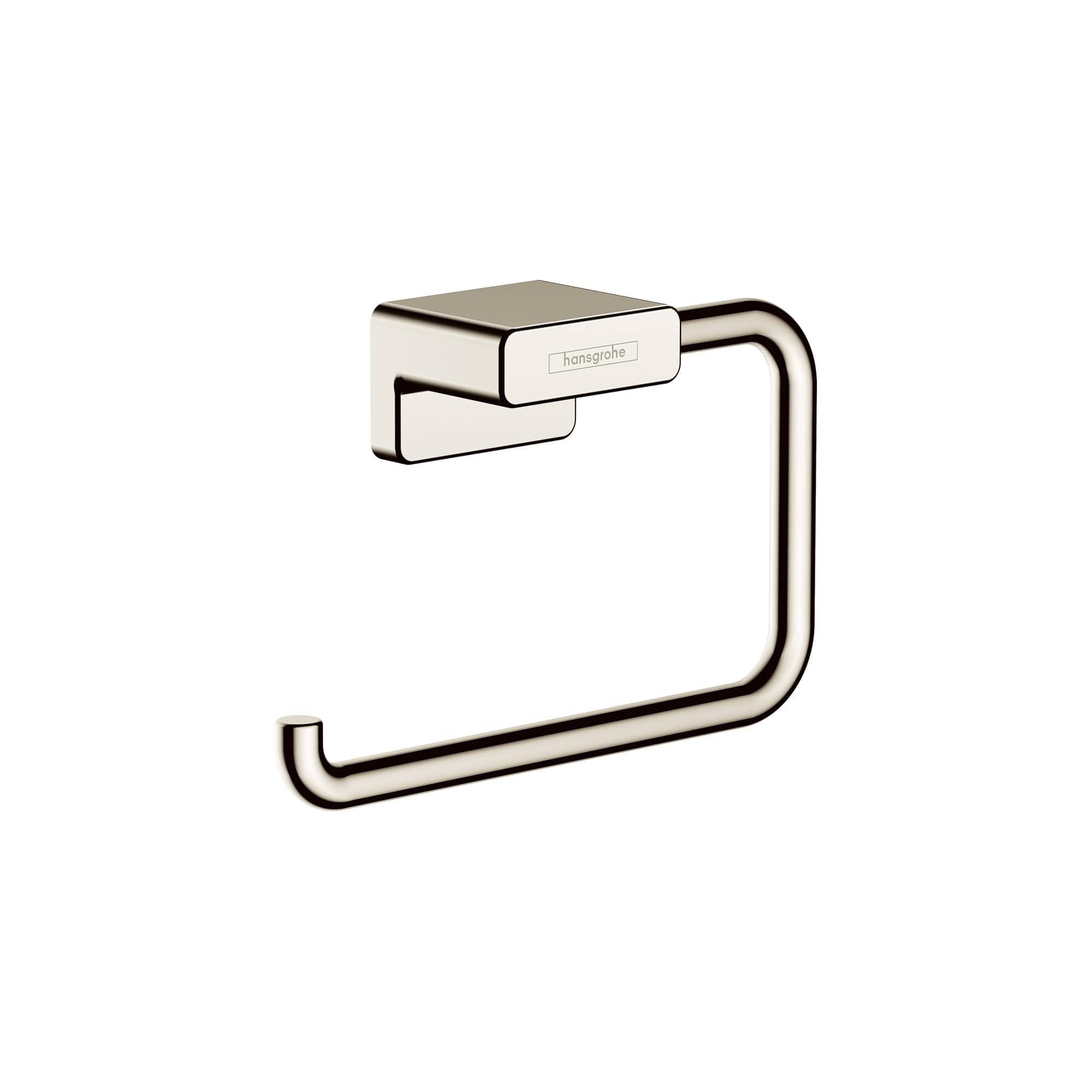 hansgrohe AddStoris Toilet Paper Holder Without Cover in Brushed Nickel, 41771820 — Amazon image 7