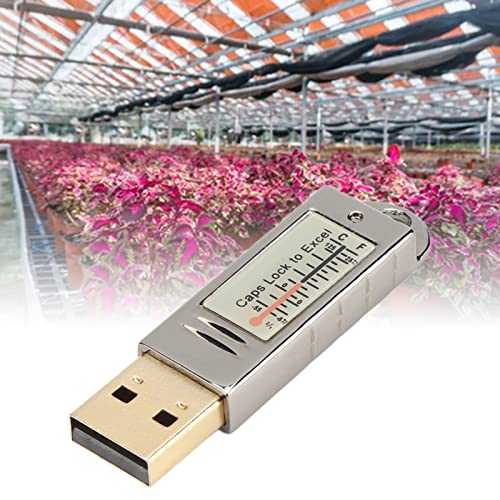 Termômetro de computador usb, registrador de sensor de temperatura em tempo real, registrador de dad