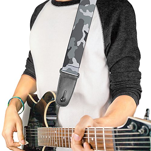 Buckle-Down Sangle de guitare – Dancing Bears Noir/multicolore – 5,1 cm de large – 73,7 à 137,2 cm de long - Les Beatles, Paul McCartney, John Lennon, RIngo Starr, George Harrison Buckle-Down Sangle de guitare – Dancing Bears Noir/multicolore – 5,1 cm de large – 73,7 à 137,2 cm de long – Image 3