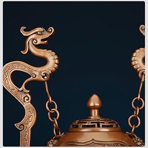 Buddha incense holder pure copper hanging incense burner pure copper incense burner incense burner ornaments home desktop decorations spa decor  urban country home decor