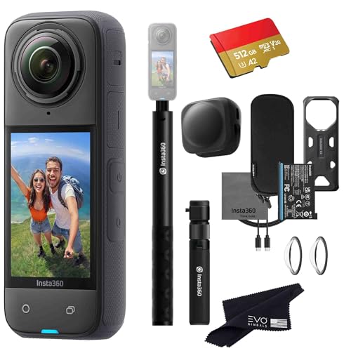 Insta360 X4 Cámara Acción 360 Waterproof 8K miniatura 1