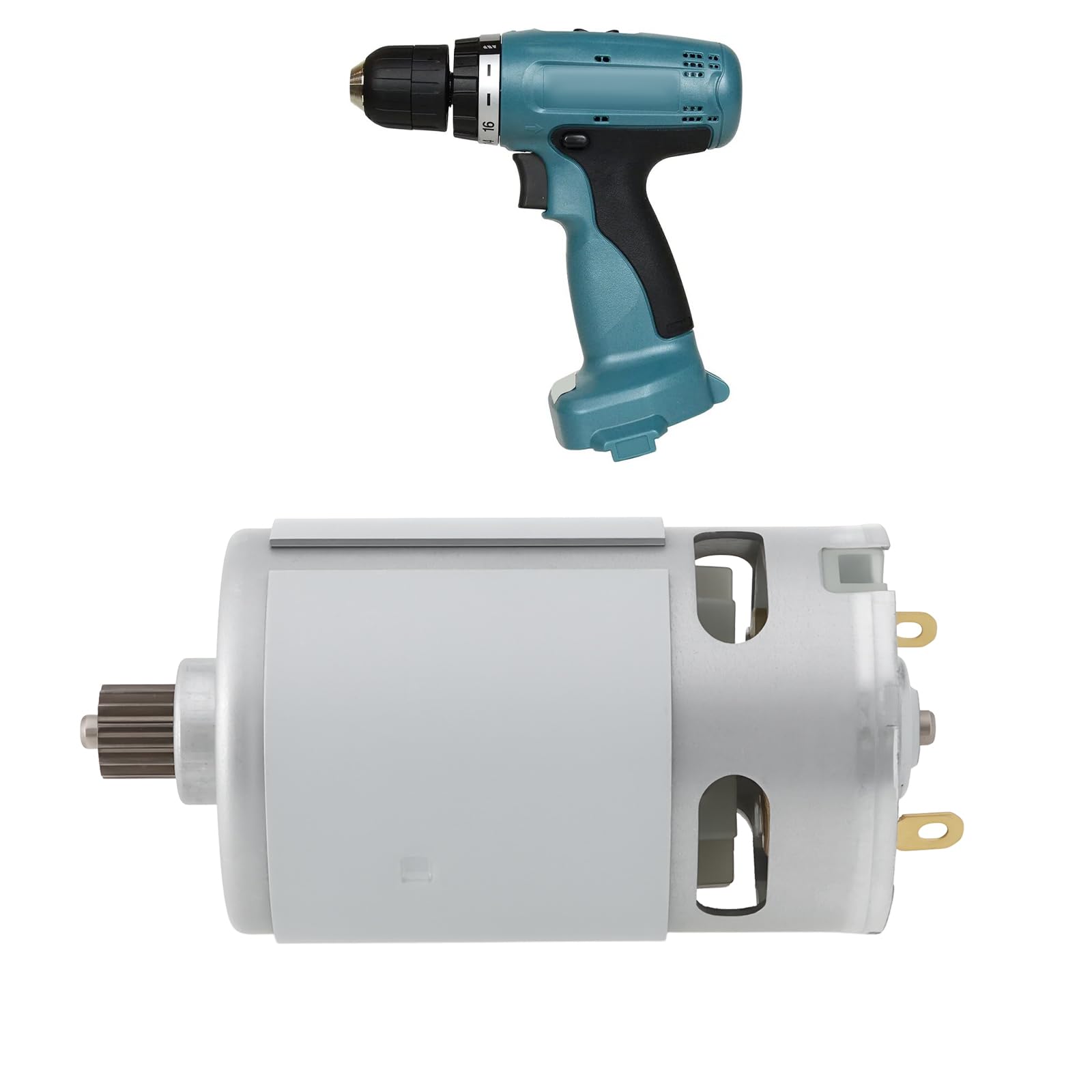 Motore Per Trapano Avvitatore A Batteria 12V 14T 629817-8 Compatibile Con Makita 6270D 6271D