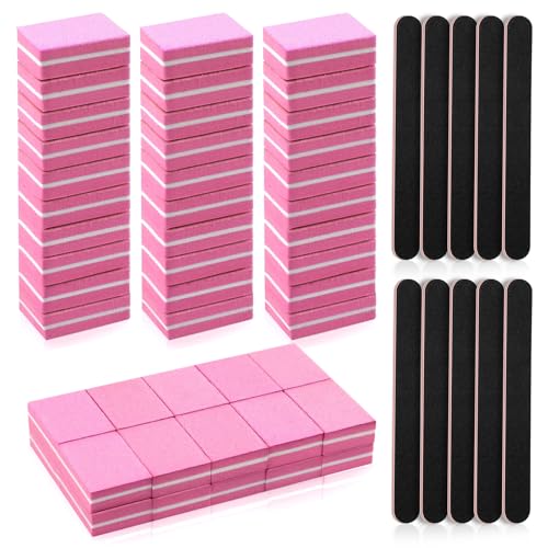 60 Pack Nail Buffers Mini Buffer Block Nail File Nail Buffer Block