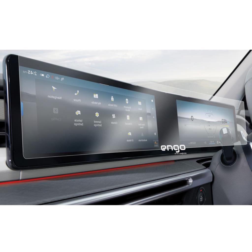 Engo Ssangyong Actyon 12.3 İnç İle Uyumlu Mat Ekran Koruyucu Multimedya Gösterge