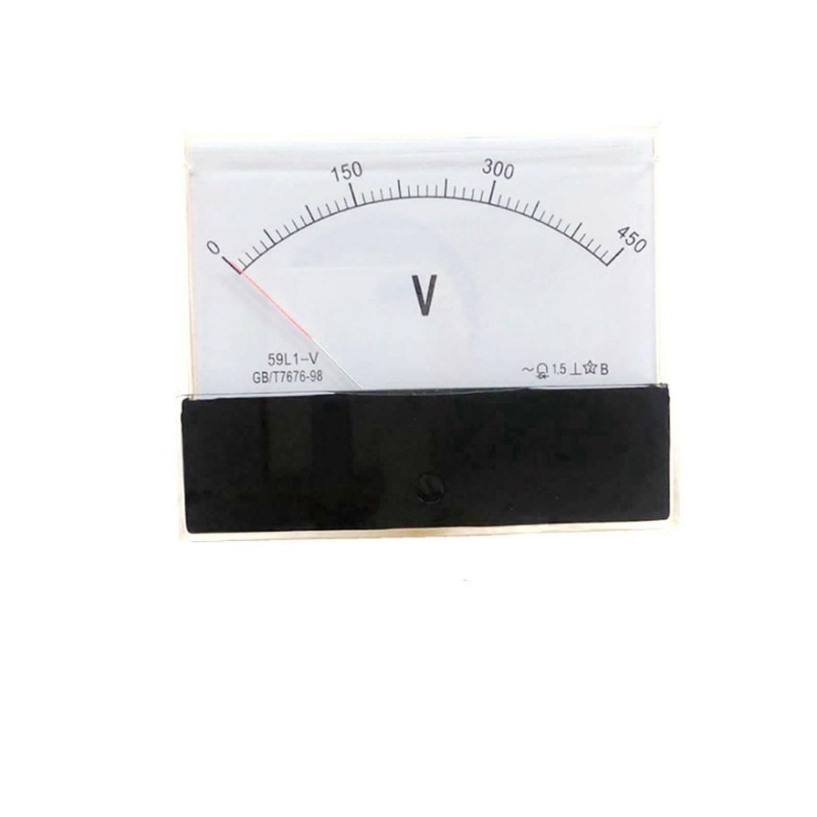 Voltímetro analógico AC 59L1, Panel de Voltaje, medidor de Puntero de voltios, 450V, 500V, 1000V, 300V, 250V, 100V, 1 Uds. (Size : 750V)