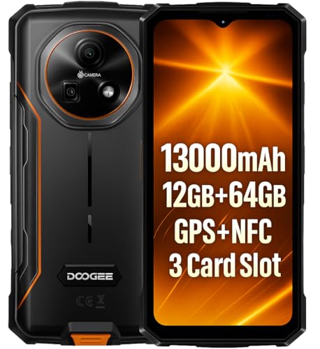 【Batteria Enorme da 13000mAh】 – Il Fire 5 rugged phone è alimentato da una batteria gigante da 13000mAh, ideale per chi lavora all’aperto (operai edili, escursionisti, camionisti). Che tu sia in cantiere, in viaggio o in montagna, puoi contare su giorni di utilizzo con una sola carica. La funzione OTG consente di ricaricare altri dispositivi come un powerbank, risolvendo il problema di restare senza energia nelle emergenze