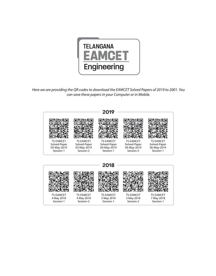Arihant Telangana EAMCET Engineering Solved Papers For 2024 Exam 2
