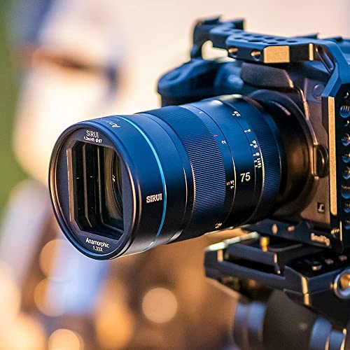 Sirui 75mm f/1.8 1.33x Anamorphic Prime Lens (All Lens Mounts, Blue Flare) - image 3