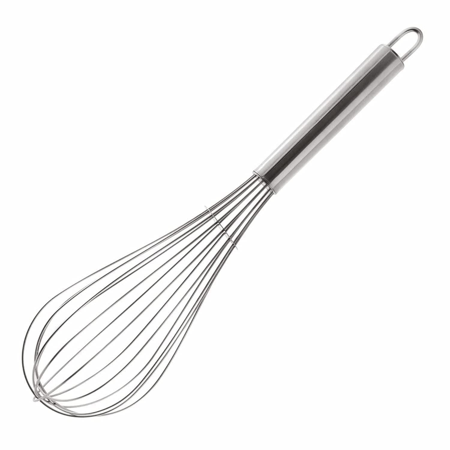 Stainless Steel Hand Blender Mixer Froth Whisker Latte Maker for Milk Coffee Egg Beater Juice (20 cm) Set of 2-image-2