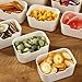 Snackbox Mit FäChern,Snackschale Mit Deckel Herausnehmbare 8 Fächer Snackteller Mit Deckel,zur Aufbewahrung von Süßigkeiten,Gemüse,Keksen,für Picknicks und Familientreffen（Nicht für Geschirrspüler）