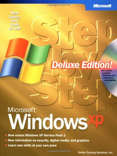  MS Windows XP Step by Step, deluxe version