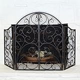 【Elección de regalo perfecta】 Excelente opción de cubierta para chimenea, perfecta para decoración del hogar, rejillas de chimenea, también un excelente regalo.