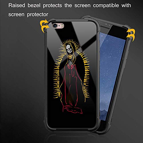Carloca Iphone 6S Case,Holy Death Iphone 6 Cases For Girls Boys,Graphic Design Shockproof Anti-Scratch Drop Protection Case For Apple Iphone 6/6S #TOP2