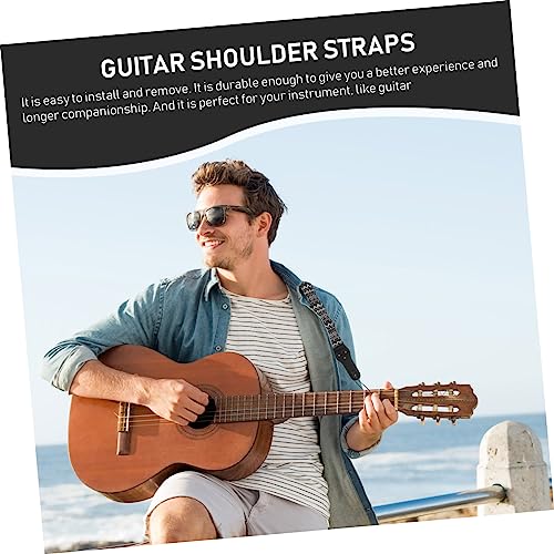 FAVOMOTO 1 PC Diagonale Sangle De Guitare Ukulélé Sangle De Guitare Duarble Guitare Ceinture À La Mode Sangle De Guitare Ceinture De Mode Ceinture En Cuir Électrique Guitare Accessoires - Les Beatles, Paul McCartney, John Lennon, RIngo Starr, George Harrison FAVOMOTO 1 PC Diagonale Sangle De Guitare Ukulélé Sangle De Guitare Duarble Guitare Ceinture À La Mode Sangle De Guitare Ceinture De Mode Ceinture En Cuir Électrique Guitare Accessoires – Image 5