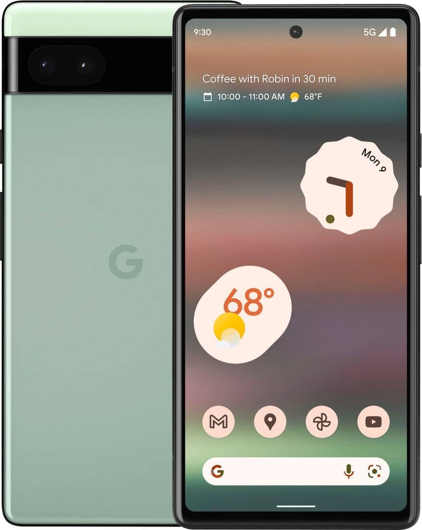 Google Pixel 6a 5G (Sage, 6GB RAM, 128GB Storage)