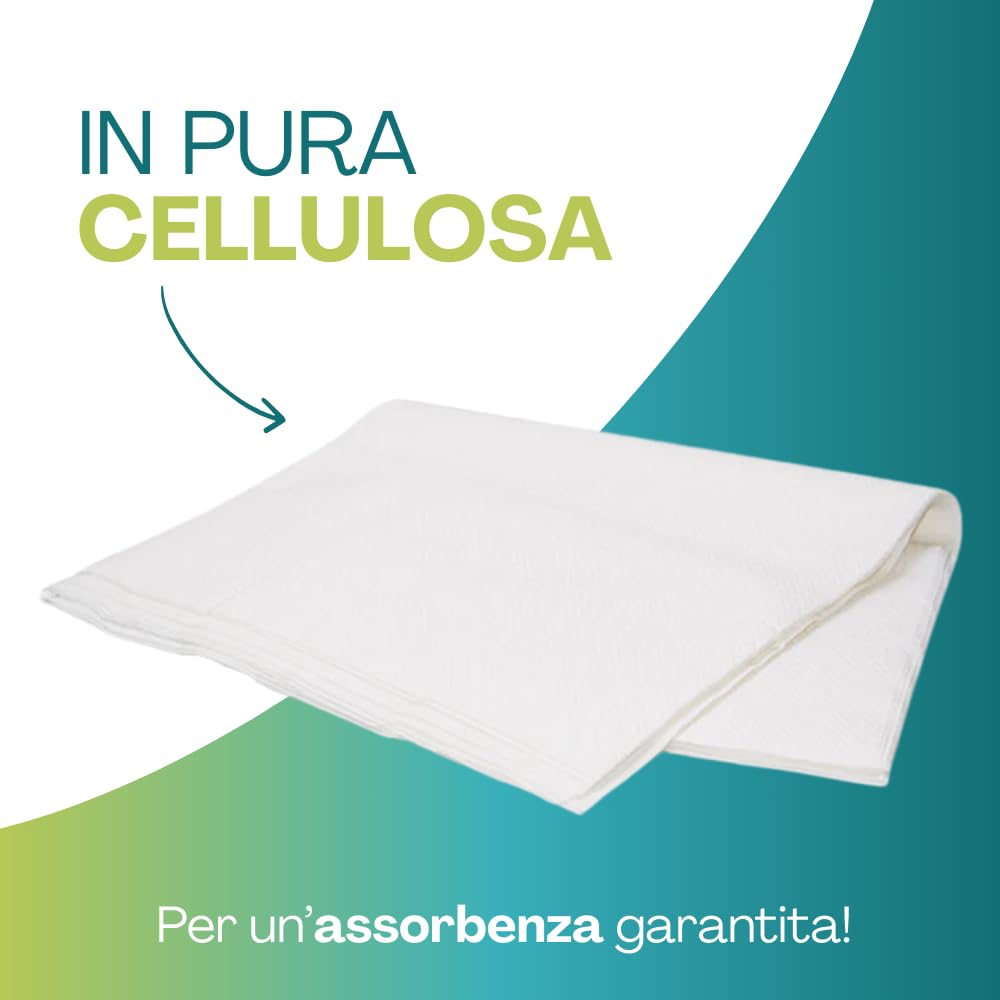 Virsus 1080 Asciugamani in 18 Confezioni da 60pz di Asciugamani di Carta a Secco Goffratura a S 35x67cm Monouso Massima Assorbenza per Parrucchieri, Barbieri, Estetiste