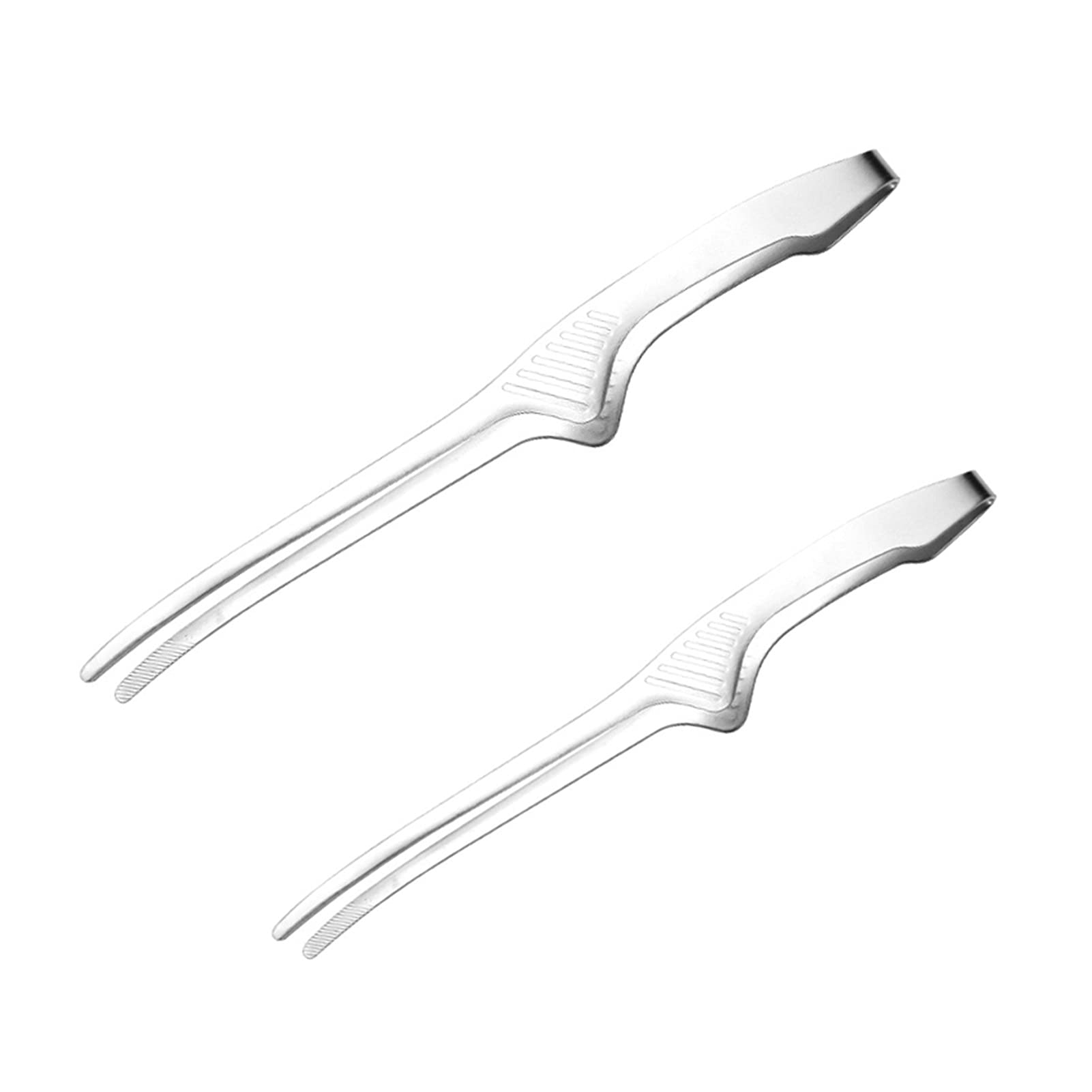 Grillzange aus Edelstahl – koreanische Grill-Clips, perfekt zum Grillen, Kochen, Backen und für den Außenbereich – robuste Küchenzange für Chef und Grillmeister