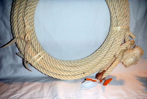 40 Ft Rodeo Rope Lasso - Lariat Riata Western Agave Maguey Straw From Mexico #TOP5