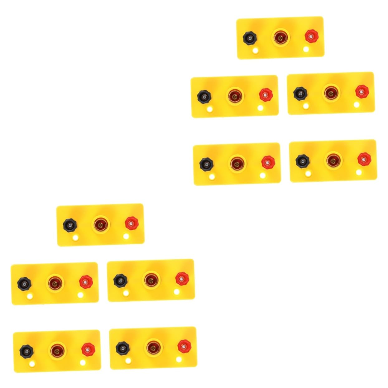 SEWACC 2sets 5pcs Teaching Lamp Holder for Physics Experiments Safe and Easy to Use Electrical Laboratory Supplies for Learning and DIY Science Projects Random Color 5pcs*2