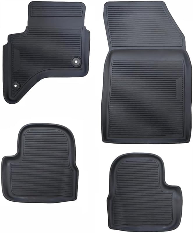 Tappetini in Gomma Originali per JEEP Avenger Versione Ibrida 4pz Anteriori Posteriori con Logo 50291212