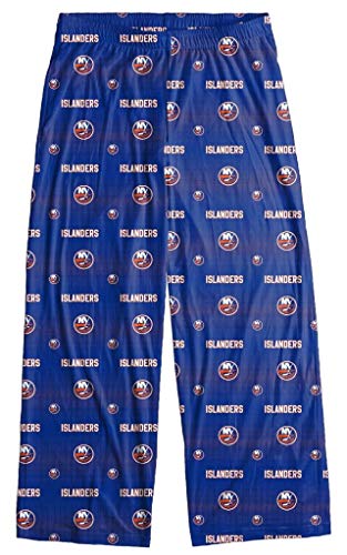 FOCO New York Islanders Men's Scatter Pattern Pajama Lounge Multi Color Pants
