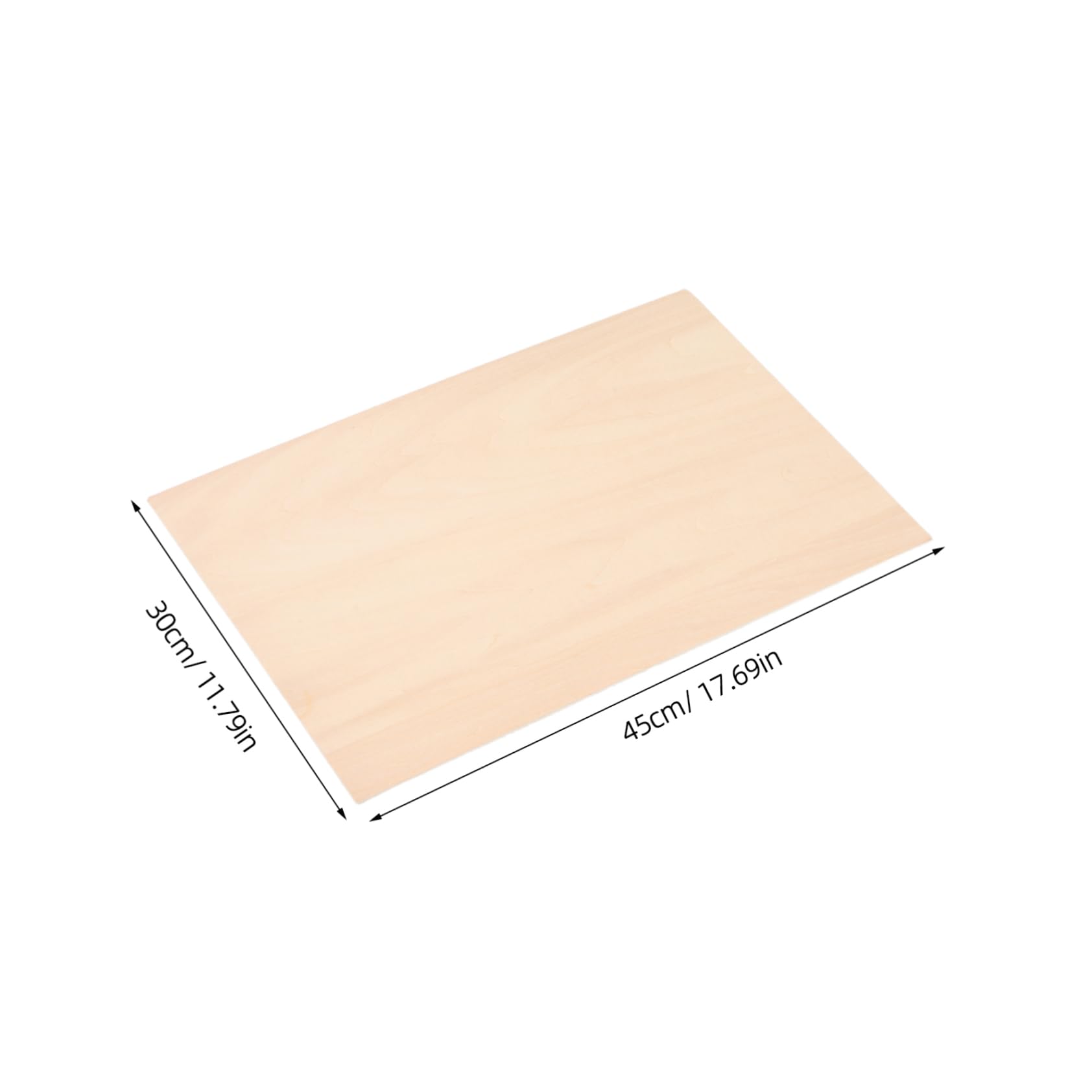 KONTONTY Wood Carving Boards 2pcs A3 Printmaking Wood Board DIY Craft Engraving Material Supply