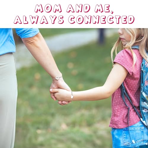 Kindergarten Bracelet Mommy And Me, First Day Of School Bracelet With Charms For Girl, Daughter, Back To School Gift For Pre K, 1st, 2nd, 3rd Grade, Mama And Mini First Day Of Kindergarten Gifts3