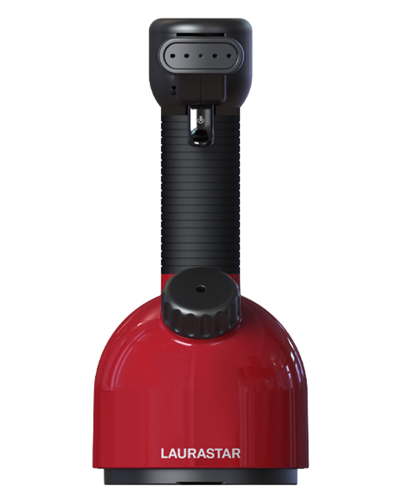 Laurastar IGGI Intense Red Défroisseur Vapeur à Main,Défroisse et Purifie les Textiles, Compact Nomade et Design (rouge)
