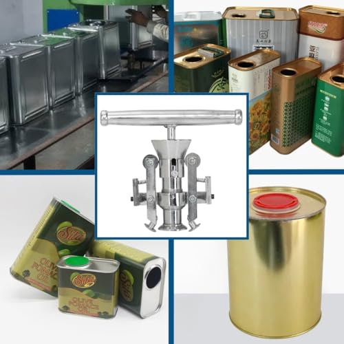 Image of SMART PACK Manual Plastic Spout Capping Machine for 15 Liter Oil Tin Can, Cooking Oil, Water Can, Ghee Tin | Sealing Machine | Capping Tool | Cap Sealing Tool | Pack of 1