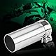 Motorrad Auspuffrohr Auspuff,51mm Motorrad Auspuffrohr Slip On Auspuff Mittleren Verbindungsrohr Adapter Stecker für YZF-R6 2006-2014