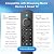 Voice Remote Replacement Fit for Fire Smart TV Stick(HD/Lite/2nd/3rd Gen/4K/4K Max), for Insignia/Toshiba/Pioneer/Omni QLED Series Fire Smart TVs with Voice Controller
