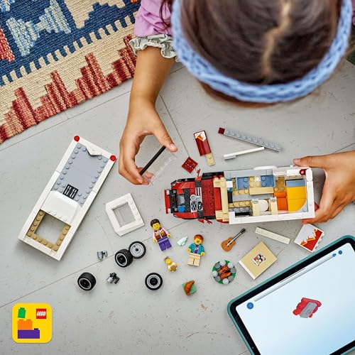 LEGO City Holiday Adventure Camper Van Toy, Creative Building Toys for 6+ Year Old Boys & Girls - Image 3