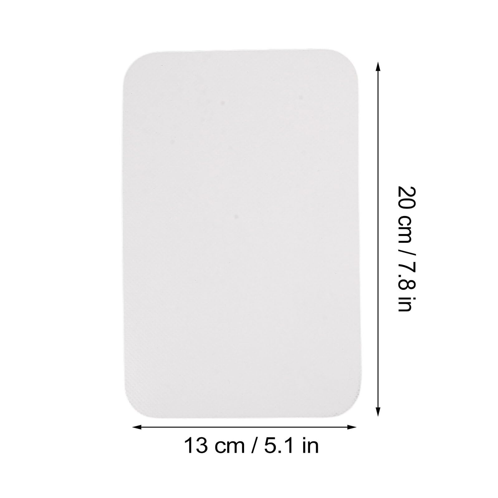 Vaguelly Kit de Reparación para Kayak Inflable 9 Parches de PVC Impermeables para Reparación de Botes y Canoas Inflables, Parches Resistentes para Actividades al Aire Libre