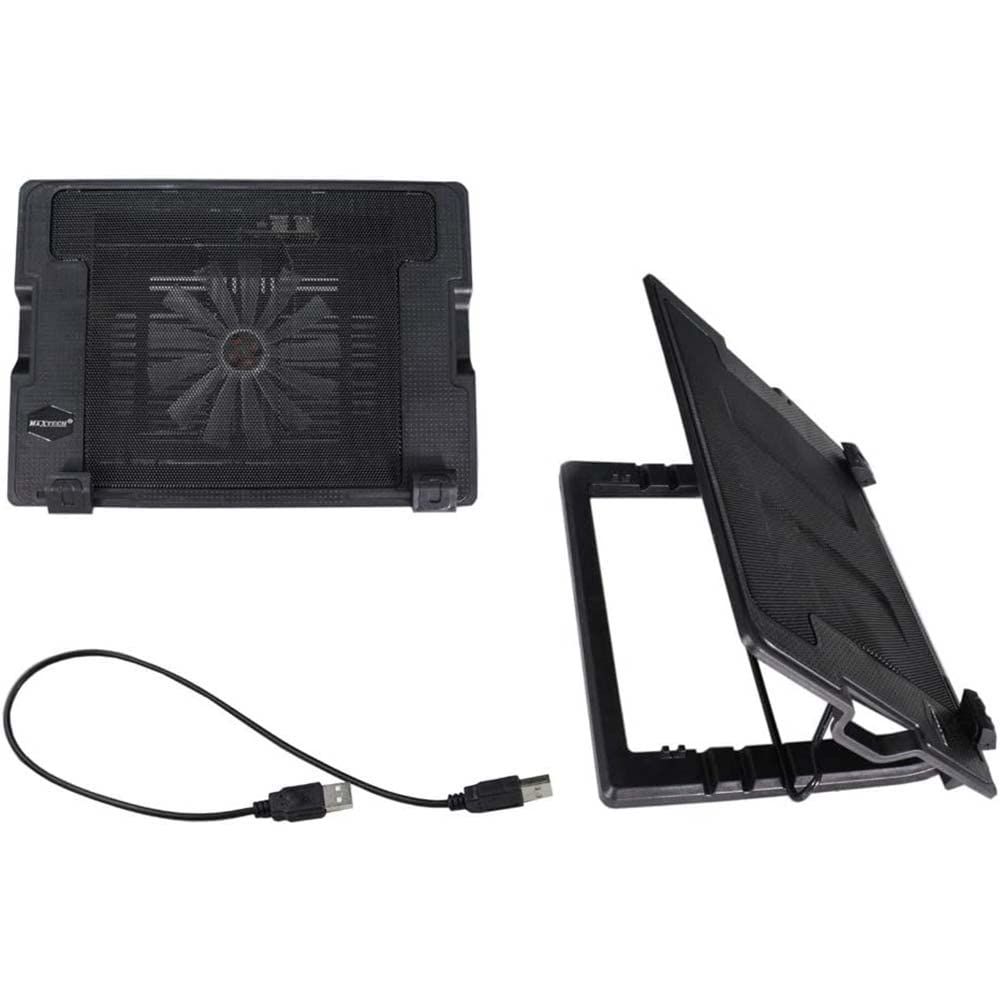 Vetrineinrete® Base Supporto Raffreddamento per Notebook PC Portatile 1 Ventola Grande con 2 USB DISSIPATORE E29