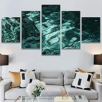 SIGNWIN 5 Panel Canvas Wall ArtAbstract Colorful Decorative ElementsModern Artwork for Home Decorations Ready to Hang - 60