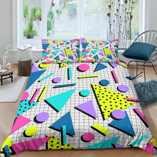 Parure de lit 3D hypoallergénique housse de couette microfibre douce avec fermeture éclair
